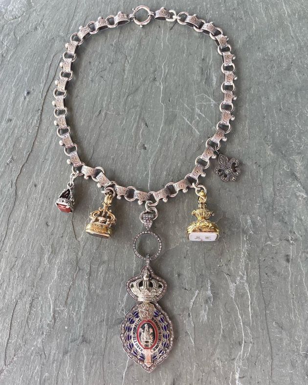 Antique Royal Charms necklace